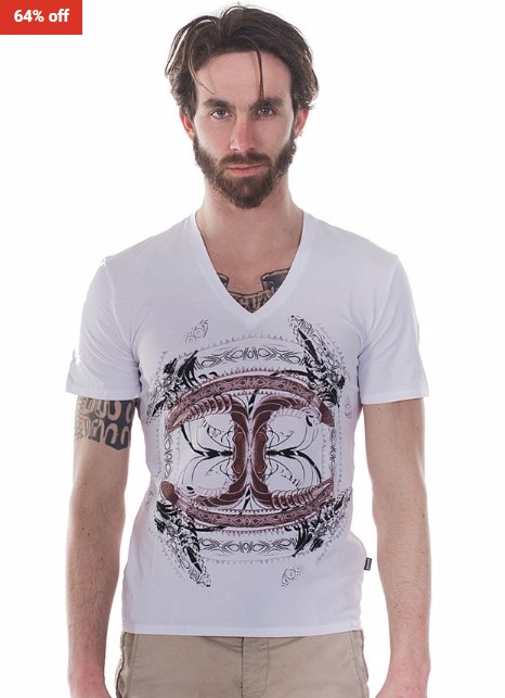 64% OFF Just Cavalli T-Shirt-S03GC0255100 $65 (RRP$183)