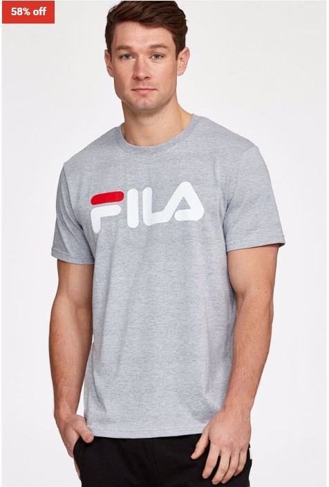 58% OFF FILA Mens Signature Tee $16.95 (RRP$40)