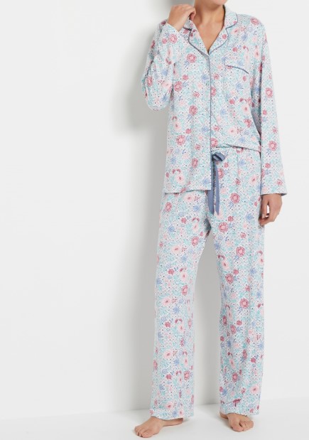 Tapestry Floral Brushed Pyjama Set $69.95