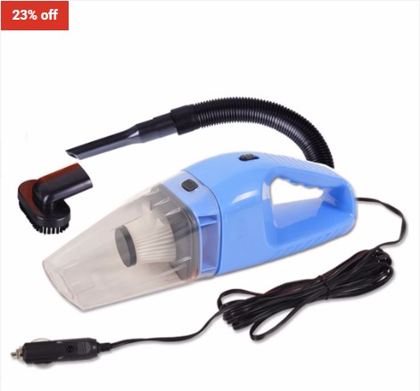 23% OFF SOGA 120W Portable Handheld Vacuum Cleaner Car Boat Vans Blue $34.90 (RRP$45.50)