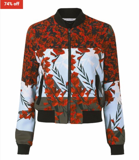 74% OFF Outline London Mayflower Jacket Blossom Print $95 (RRP$366)