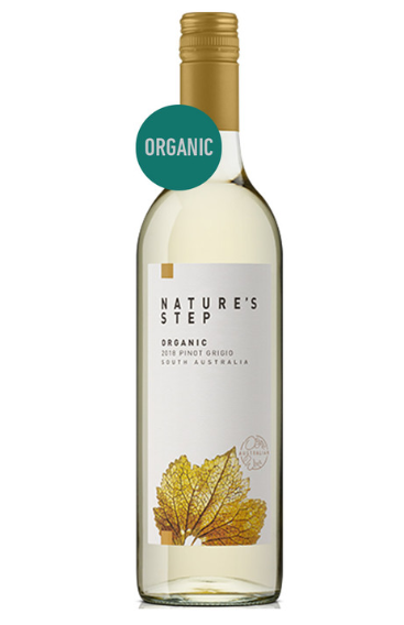 Natures Step Organic Pinot Grigio 2018 (12 Bottles) $11.00 A BOTTLE (RRP$15.00)