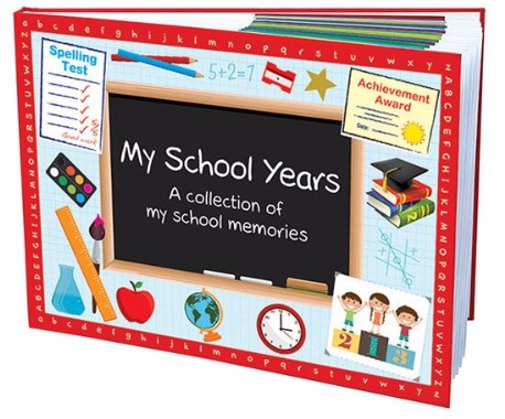 School Memories Book My School Years Book – Hardcover $49.99