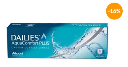 16% OFF Dailies AquaComfort Plus 30 Pack $25.95/box (RRP$31)