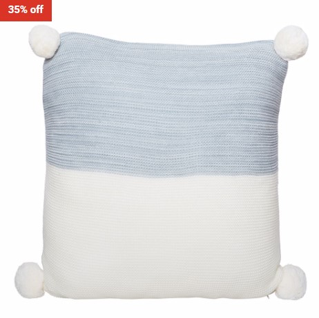 35% OFF J.elliot Home Calgary Cushion Grey $39 (RRP$59.95)