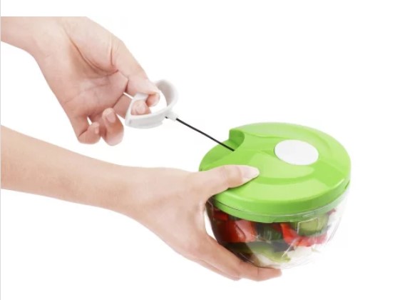 21% OFF Vegetable Power Chopper – 3 Blade $15 (Was $19)