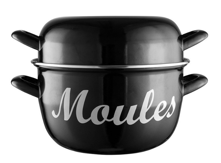 Avanti Moule Mussel Pot 24cm Black $22.99 (RRP $39.95)