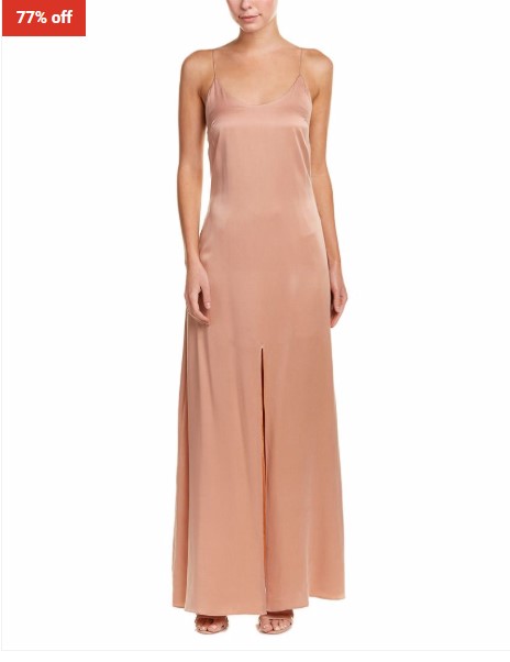 77% OFF alice + olivia Elza Silk Maxi Dress $149.40 (RRP$636)