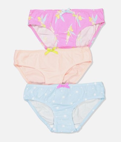 Cotton On Kids Girls 3Pk Licence Undies $14.99