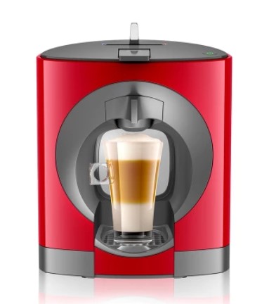 NESCAFE Dolce Gusto Oblo Capsule Coffee Machine – Dark Red (NCU200RED) $45 (RRP $149.95)