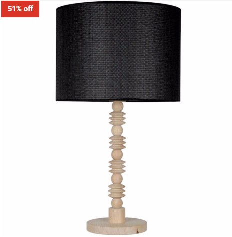 51% OFF Amalfi Abacus Table Lamp $98 (RRP$199.95)