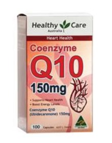 Healthy Care CoEnzyme Q10 150mg 100 Capsules $25.99 (WAS: $33.99)