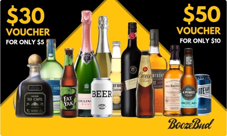 $30 or $50 Credit to Spend on Alcohol – Min Spend Applies – New Customers Only