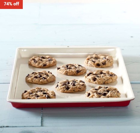 74% OFF Nordicware Red Large Cookie Pan $9 (RRP$34.95)