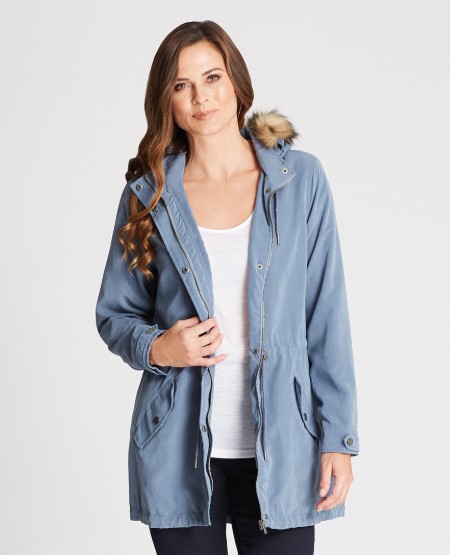 Fur Trim Parka $29.95 (Was$69.99)