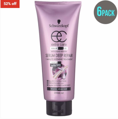 52% OFF Schwarzkopf 400Ml Extra Care Conditioner Serum Deep Repair For Rough Weak Hair – 6 Pack $19.99 (RRP$41.94)