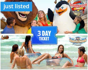 Dreamworld And WhiteWater World 3 Day Ticket – Gold Coast $109