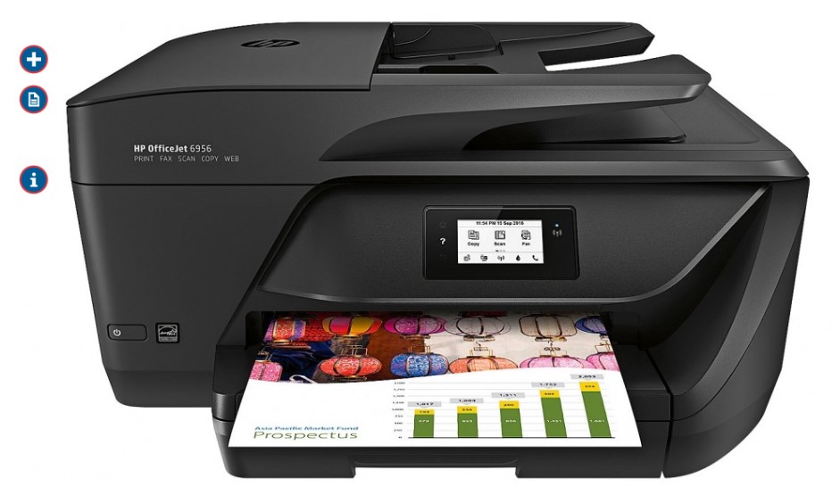 HP OfficeJet 6956 All-In-One Printer $56 AFTER CASHBACK ($86 BEFORE CASHBACK)