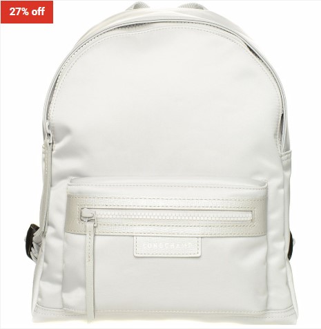 27% OFF Longchamp Le Pliage Heritage Neo Small Backpack Silver $249 (RRP$339)