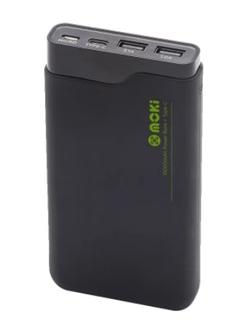 Moki 15000mAh PowerBank with Type C & USB (ACCMPBP150) $75