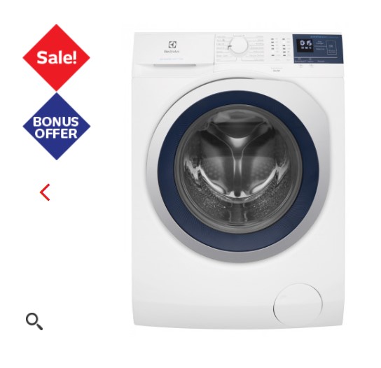 Electrolux 8.5kg Front Load Washing Machine $698 (WAS $898)