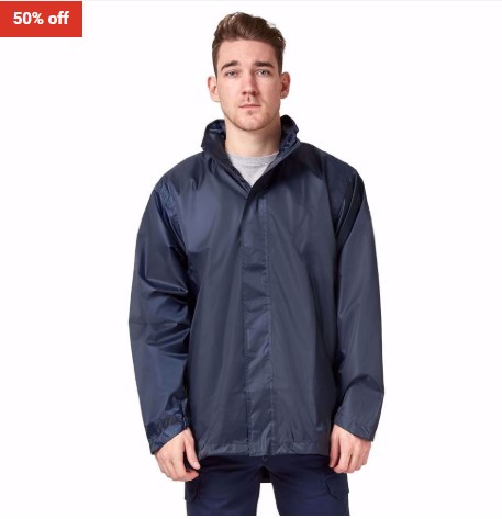 50% OFF Stubbies Workwear Industrial Spray Jacket $30 (RRP$59.99)