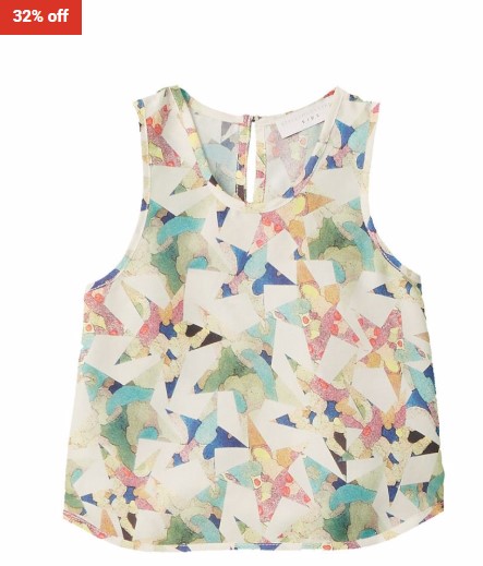 32% OFF Stella McCartney Silk Tank $76.40 (RRP$112)