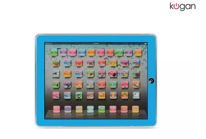 Kids’ Interactive Learning Pad (Blue) $15 (Was $29)