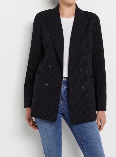 Pinstripe Blazer $99.95