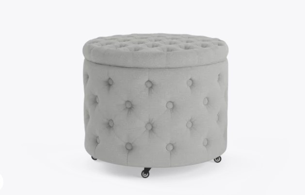 Stephanie Small Storage Ottoman $279 (RRP: $399)