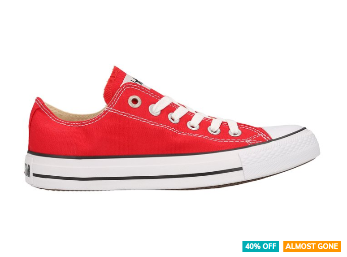 Converse Chuck Taylor All Star Shoe – Ox Red $59.99 (Don’t pay $100)