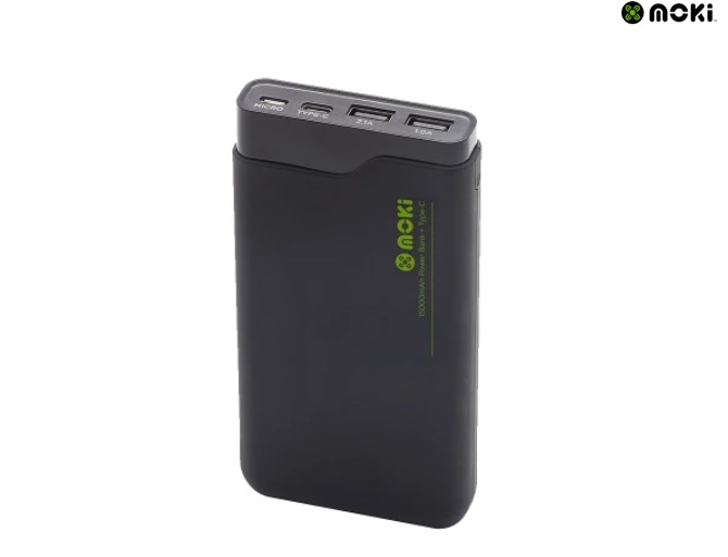Moki 15000mAh PowerBank with Type C & USB (ACCMPBP150) $74 (RRP $99.99)