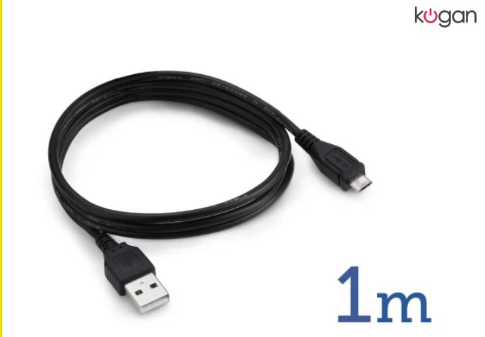 Micro USB to USB Cable (1m) $9