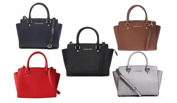 Michael Kors Selma Saffiano Leather Top Zip Satchel: Medium ($279) or Large ($299) (Don’t Pay up to $472.49)