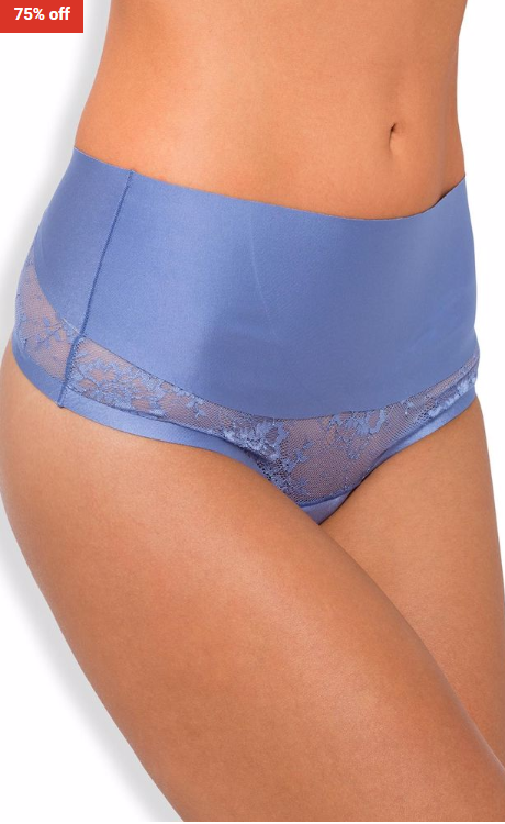 Nancy Ganz Colonyblue Sweeping Curves Lace Gstrng $9.99 (RRP: $39.95)