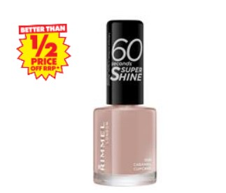 Rimmel 60 Seconds Nail Polish Caramel Cupcake $2.50 (Don’t Pay RRP: $6.95)