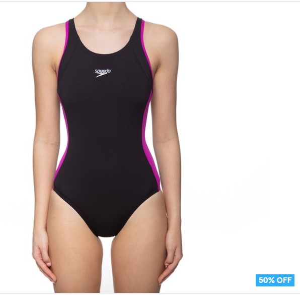 50% OFF Speedo Women’s Boom Muscleback One Piece – Black/Deejay $39.99 (Don’t pay $80)