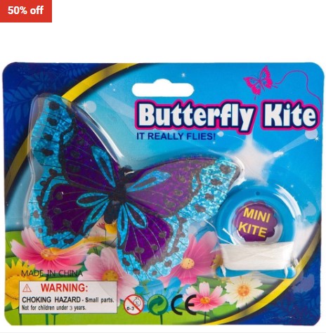 Games, Gadgets & Gizmos Butterfly Kite $1.50 (RRP$3)