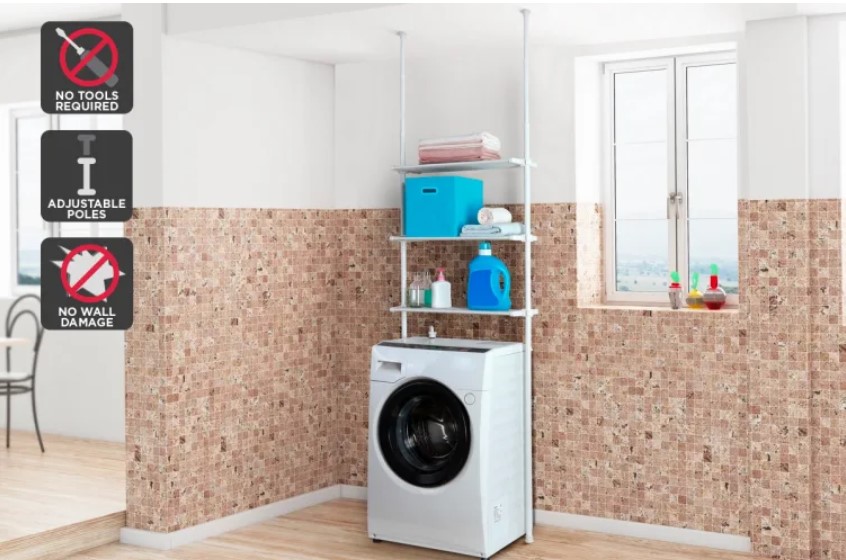 43% OFF Ovela Adjustable Telescopic Laundry Shelf $39 (Was $69)
