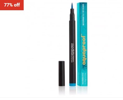 77% OFF Models Own Azure Aquaproof Felt Tip Eyeliner $2.99 (RRP$12.99)