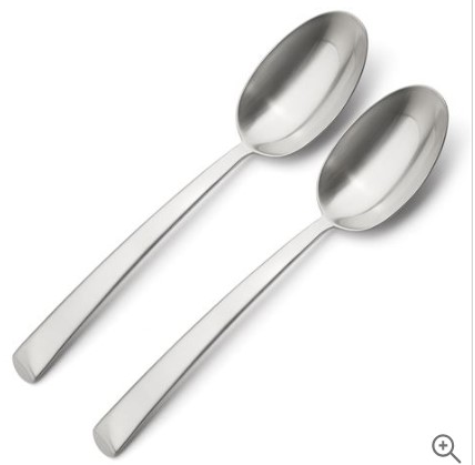 Tablekraft Oberon Satin Serving Spoon Set 2pce $8.00 (RRP:$40.00)