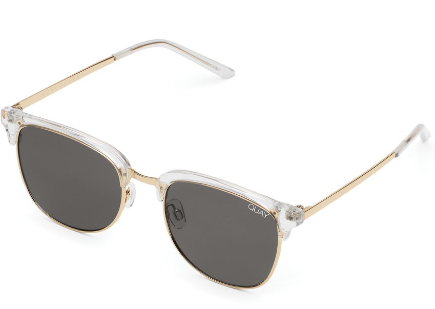 71% OFF Quay Australia Unisex Evasive Polarised Sunglasses – Clear/Smoke $19.99 (Don’t pay $70)