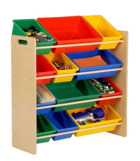 Lenoxx Kids Shelf Storage with 12 Bins $65 (RRP $99)