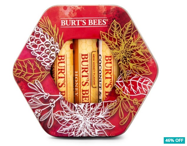 46% OFF Burt’s Bees Bounty Trio Tin Set $7.99 (Don’t pay $14.99)