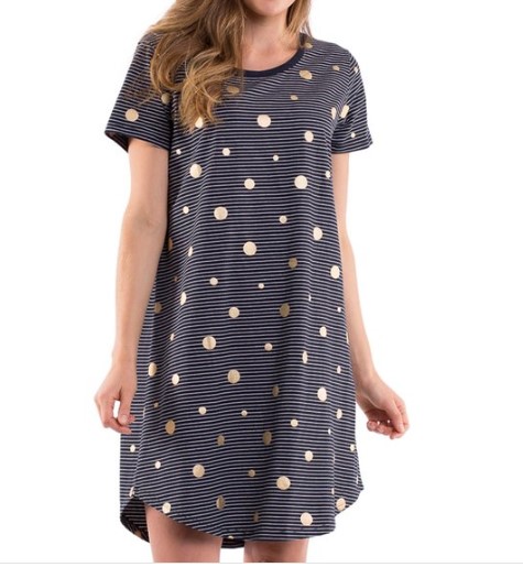 Elm Women’s Spot On Dress – Black Rose Gold Spot $29