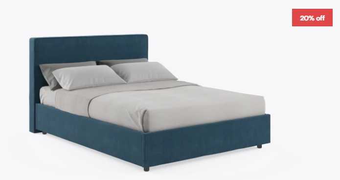 20% OFF Jodie Queen Standard Bed Frame Now $519 (RRP$649)