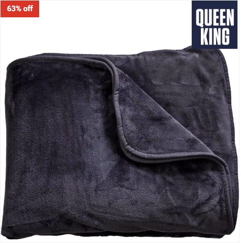 63% OFF Sheraton Luxury Supersoft Blanket Queen / King Bed $44.90 (RRP$119.95)