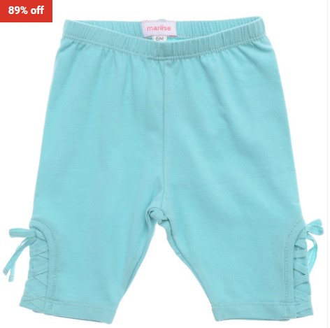 89% OFF Marese Cotton Toddlers/Juniors Nelvest Leggings Mint $4.99 (RRP$45)