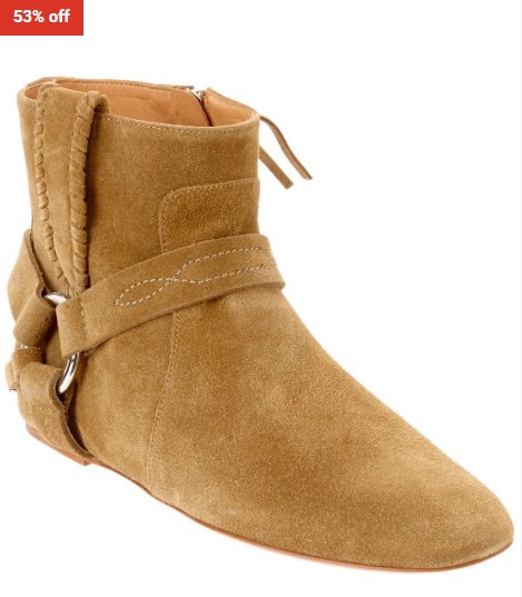 53% OFF Isabel Marant Etoile Ralf Suede Ankle Boot $460.80 (RRP$988)