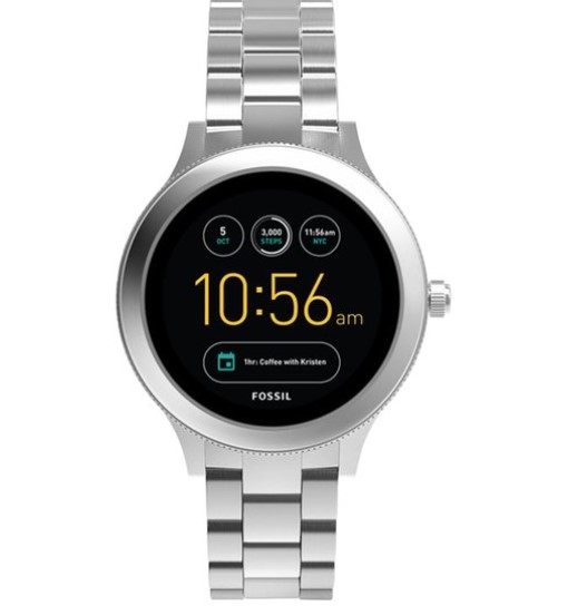 Fossil Women’s 42mm Q Venture Gen 3 Stainless Steel Smartwatch – Silver $299 (Don’t pay $329)